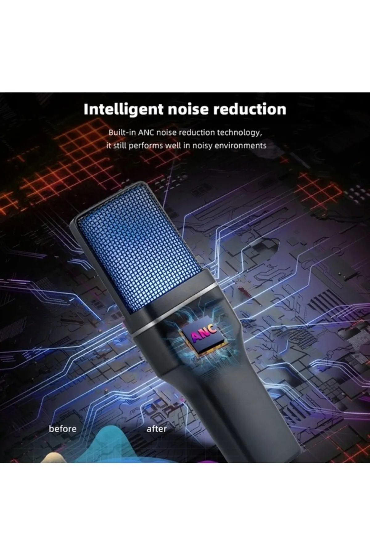  Yanmai Sf-777w 2-4g Kablosuz Oyun Masaüstü Rgb Işık Ve Blowout Mikrofon